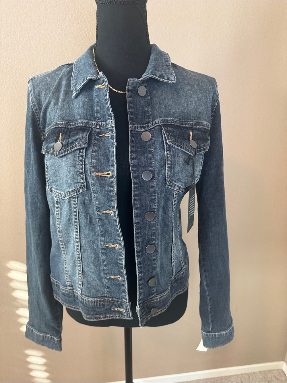 Kut from the Kloth Dark Blue Denim Jacket